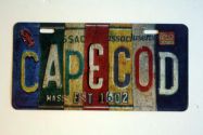Cape Cod metal license plate